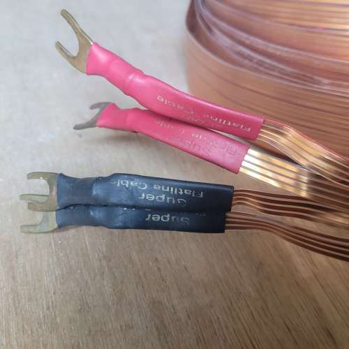 Nordost Super flatline cable 2出4 叉頭 Bi-wire