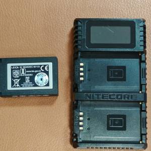 Leica Battery BP-SCL5 連 Nitecore 充電器 For M10、M10M、M10P、M10R