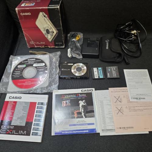 【日本製造 Full Set】Casio Exilim EX-S12 黑色 (CCD)