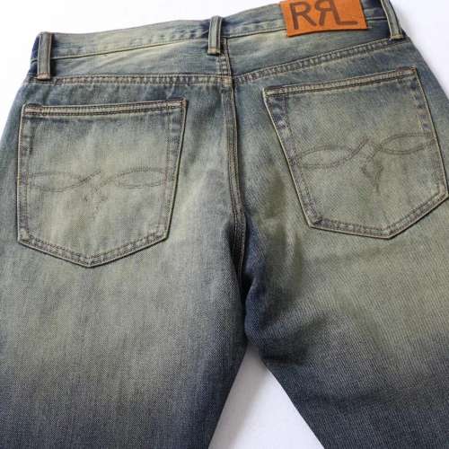 全新RRL Ralph Lauren Low Straight Jeans