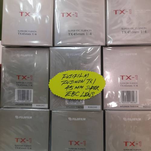 ( 最後9個100%全新貨 )  全新 Fujinon 45mm F4 Lens For TX1 TX2 GFX X-Pan