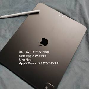 iPad Pro 13" M5 512GB Apple Care+