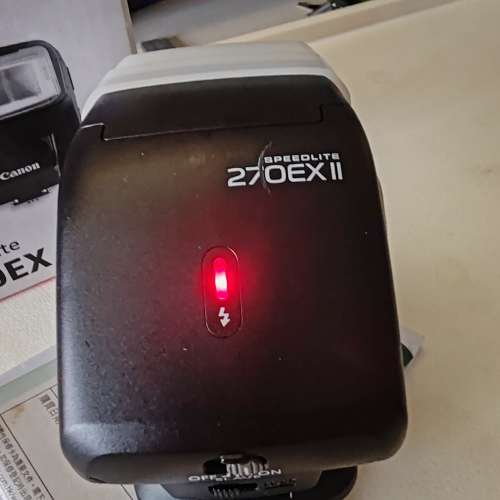 Canon Speedlte 600EX + 270EX II 閃光燈 飛燈組合