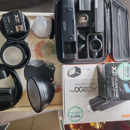 神牛 Godox AD200Pro + X2T-C TTL 閃光燈套裝