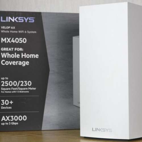 LINKSYS Velop MX4050 Mesh WiFi Router (Support Mesh)