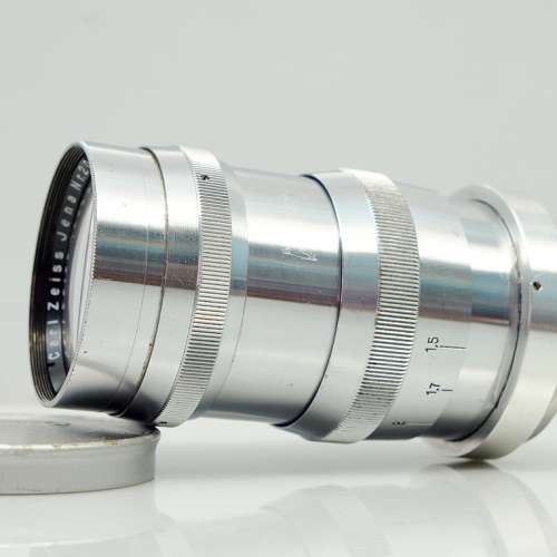 戰前1937年 白銀Carl Zeiss Jena Sonnar 135mm f4 (非常新淨)