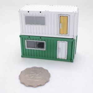 HO size 貨櫃屋 2pcs