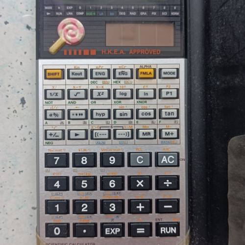 Casio fx-50F 計算機