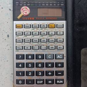 Casio fx-50F 計算機