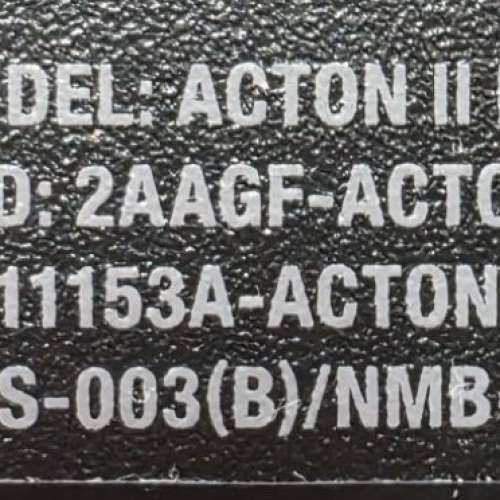 Marshall Acton II BT 藍牙喇叭