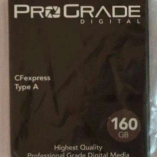 ProGrade Digital CFexpress Type A 160GB（SONY a7iv/a7m4a/7rv/a7r5/a7siii/a7s3...