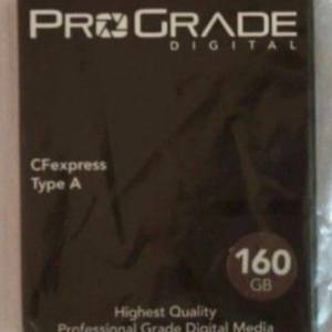 ProGrade Digital CFexpress Type A 160GB（SONY a7iv/a7m4a/7rv/a7r5/a7siii/a7s3...