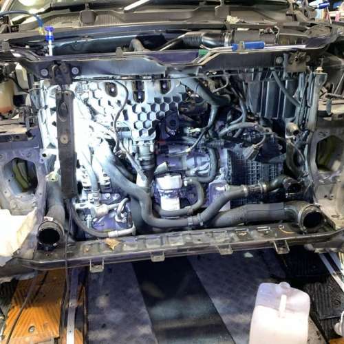 Range Rover land Rover 路虎 更換 水箱 風扇