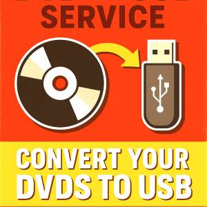 DVD Video 轉 數碼檔案 (USB)
