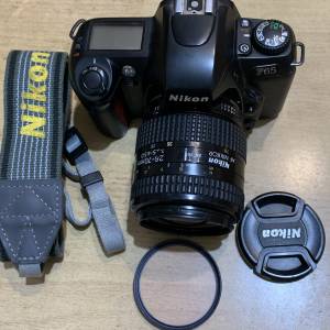 平用Nikon F65菲林機連原廠AF 28-70mm鏡頭 全正常