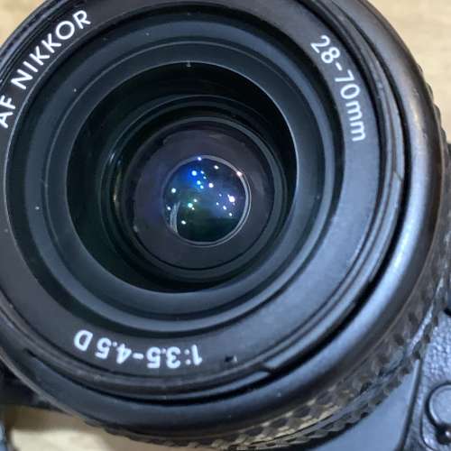平用Nikon F65菲林機連原廠AF 28-70mm鏡頭 全正常