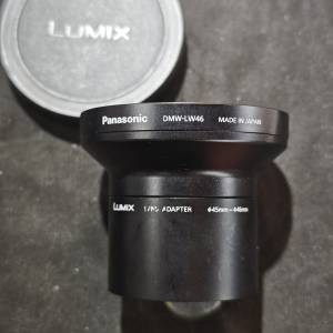 Panasonic 松下 (樂聲) DMW-LWV46 45mm&ndash;46mm CONVERSION 0.75X DMW-LA4 for ：LX1...
