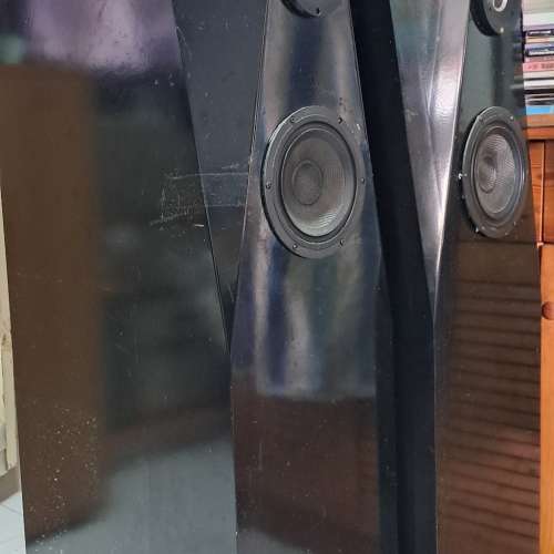 坐地鋼琴木面淨音箱一對