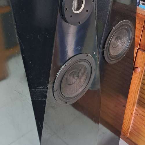 坐地鋼琴木面淨音箱一對