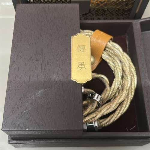 [限量2條](耳機線名:星光)[光芒升級版]Oil Plus+absolute zero技術(鈀+金箔絲+銀箔...