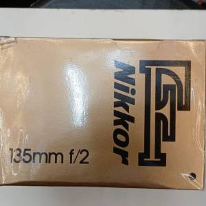 ( 全球唯一全新貨品 ) Nikkor 135mm F2 Ais Lens