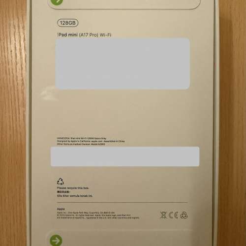 iPad Mini 7 128GB Space Grey