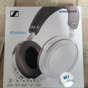 Sennheiser Momentum 4 無線耳機 白色 香港正版行貨 九成新