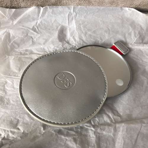 👩 DFS Cosmetic Pocket Mirror with Case NEW 全新 口袋化妝鏡子 7cm 💄