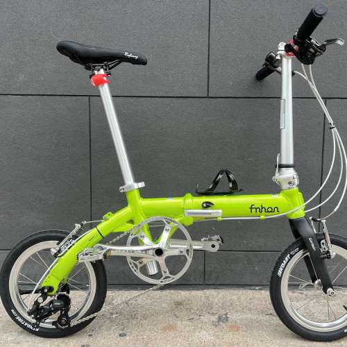 FNHON 1401 412 外3速 LP 碳前叉 中空餅 EAFUNNY  14吋輪組 鋁合金 折叠車 送水架前...
