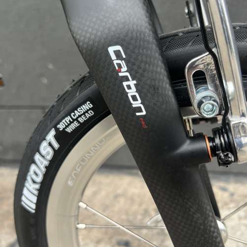 FNHON 1401 412 外3速 LP 碳前叉 中空餅 EAFUNNY  14吋輪組 鋁合金 折叠車 送水架前...