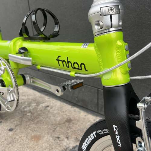 FNHON 1401 412 外3速 LP 碳前叉 中空餅 EAFUNNY  14吋輪組 鋁合金 折叠車 送水架前...