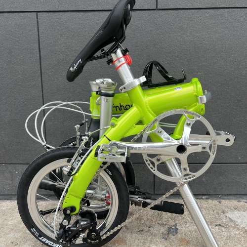 FNHON 1401 412 外3速 LP 碳前叉 中空餅 EAFUNNY  14吋輪組 鋁合金 折叠車 送水架前...