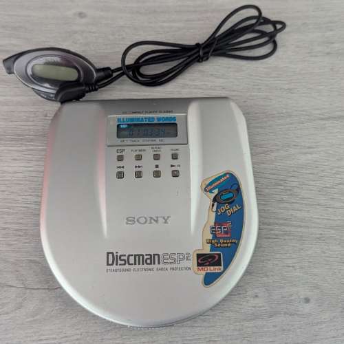 Sony / 索尼 D-E885 Discman連耳控