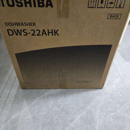 全新 未拆箱 TOSHIBA DWS-22AHK 座檯式洗碗碟機 1部