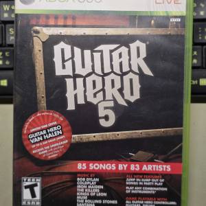 xbox 360 Guitar Hero 5