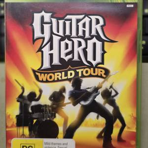 xbox360 Guitar Hero World Tour