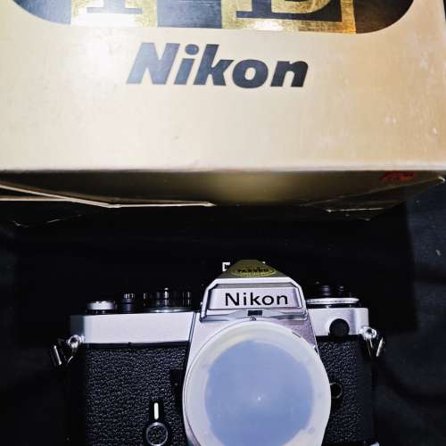 nikon 尼康 FE 一代 有盒冇單冇證 外觀99%new 功能正常 視窗有一點黑斑 不影響構圖
