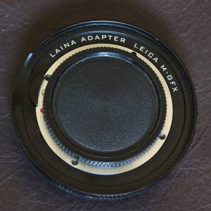 Gfx  共4件  Laina Leica M-GFX 轉接環、L 快拆架,Fujifilm代用 電池,連代用充電座
