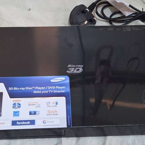 Samsung 3D 藍光 DVD 播放機 BD-H5500 全新