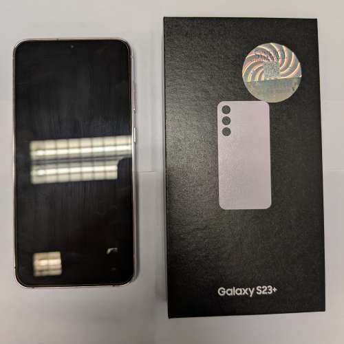 95%新 三星 s23+ 粉色 256g