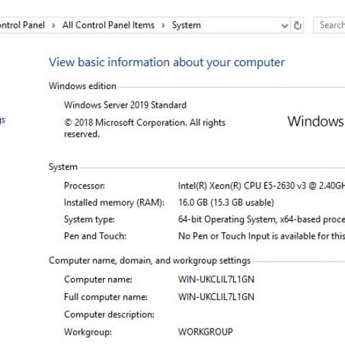 IBM x3650M5 2U Server