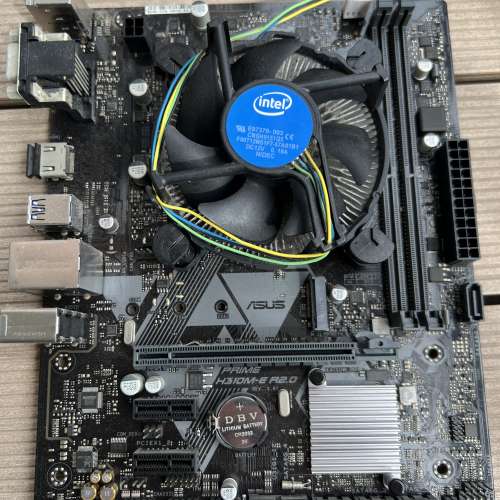 I5 9400f + ASUS H310M-E R2.0