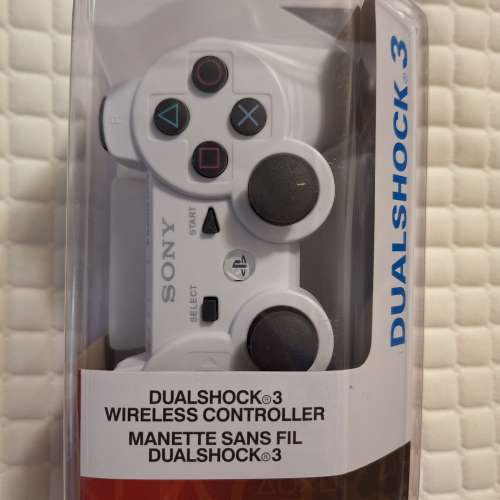全新 盒未開 PS3 無線 白色手制 手掣 Sony PlayStation controller DualShock 3 Wh...