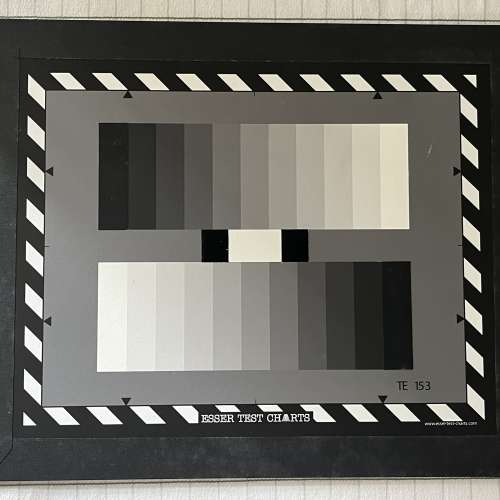 ESSER TE153 Test Charts 古董收藏品