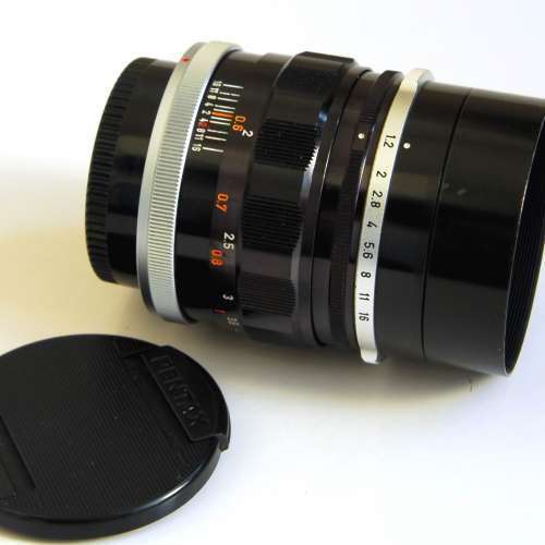 95% new Canon 58mm f1.2 FL FD mount 原裝金屬遮光罩