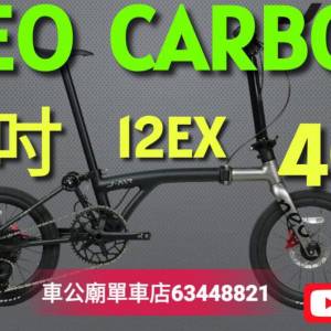 2026 Java NEO 20吋 full carbon （406） 12s  暗影钛灰