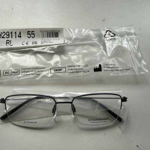 全新 CHARMANT CH29114 眼鏡架