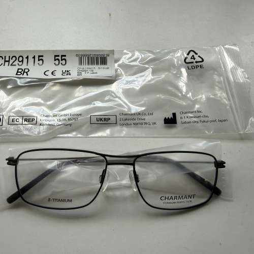 全新 CHARMANT CH29115 眼鏡架