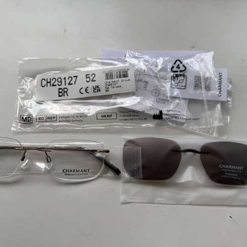全新 CHARMANT CH29127 眼鏡架