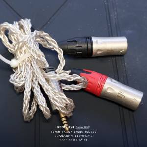 iFi Audio 的4.4mm 轉雙XLR 平衡線